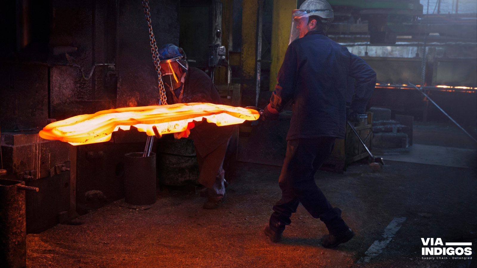 Hot Metal Forging- Intense Heat and Craftsmanship at its best.