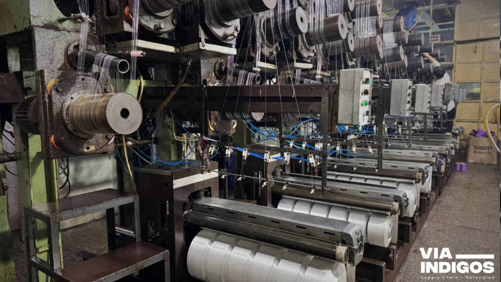 State-of-the-Art Polypropylene (PP) Yarn Production: Raw Material for Webbings.